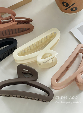 发夹女后脑勺抓夹鲨鱼夹发卡高级感发抓大号头发夹子头饰2023新款