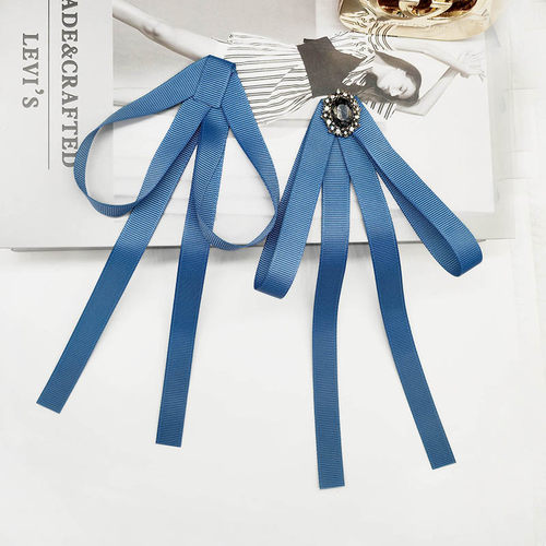 丝带领结女韩版百搭日系学院飘带