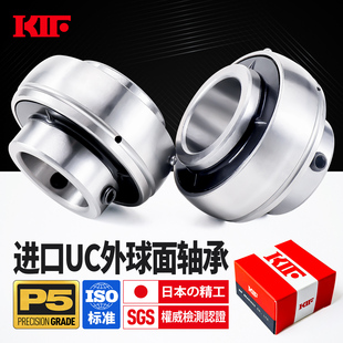 208 209 210 KIF进口203外球面204轴承UC205 212 207 211 213 206