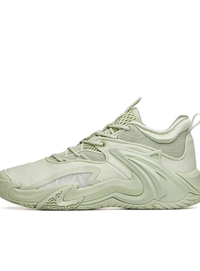 Anta安踏 空域3 舒适百搭 低帮 ALTI-FLASH 实战篮球鞋 男款 绿色