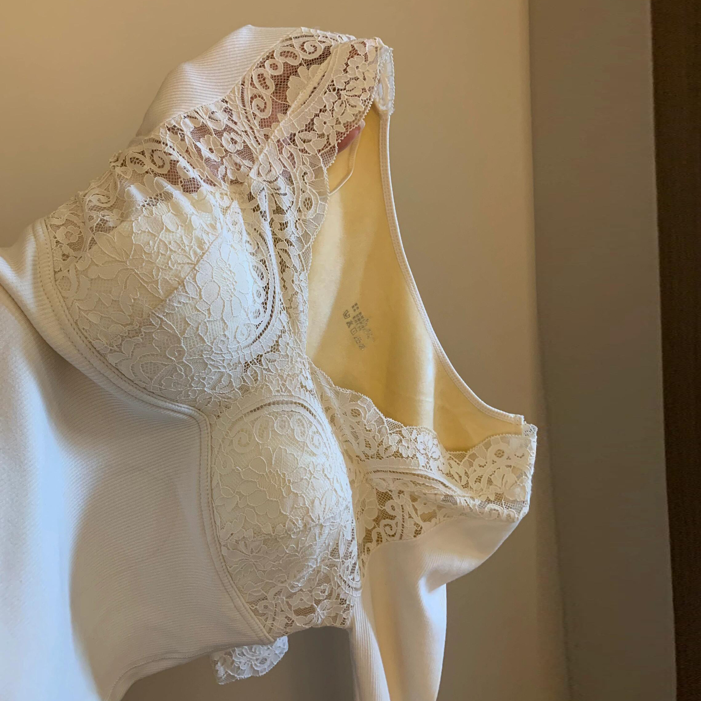 纯欲蕾丝叠穿打底衫上衣女