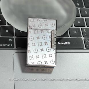 新款叮一声情人节限定高级潮牌老花朗声打火机情侣定制礼物送男友