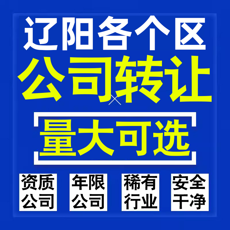 辽阳公司股权转让收购买科技贸易教育传媒咨询类公司营业执照注册