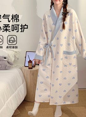【一穿就干-不着凉】浴袍女秋冬