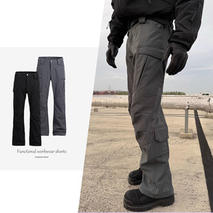 【CSMY】军鸟LEAF阿瑞斯秋冬加绒三防户外冲锋战术多口袋工装裤子