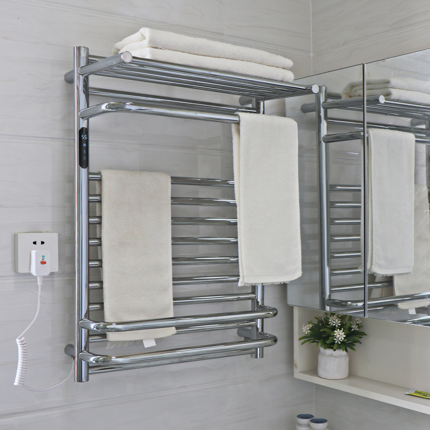 德威天骏智能电热毛巾架