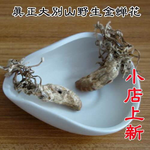 KWQ大别野生蝉金花250g竹新货正品林蝉花知瞭花虫草山粉非500g