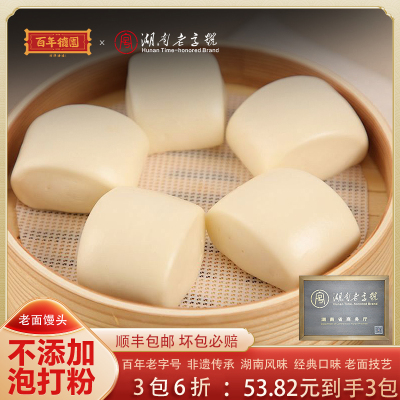 百年德园老面包子经典鲜肉包非遗