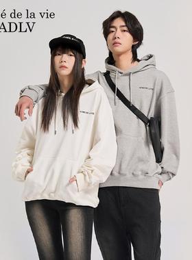 ADLV变形渐变印花连帽卫衣明星同款权顺荣hoshi男女韩系流行风格