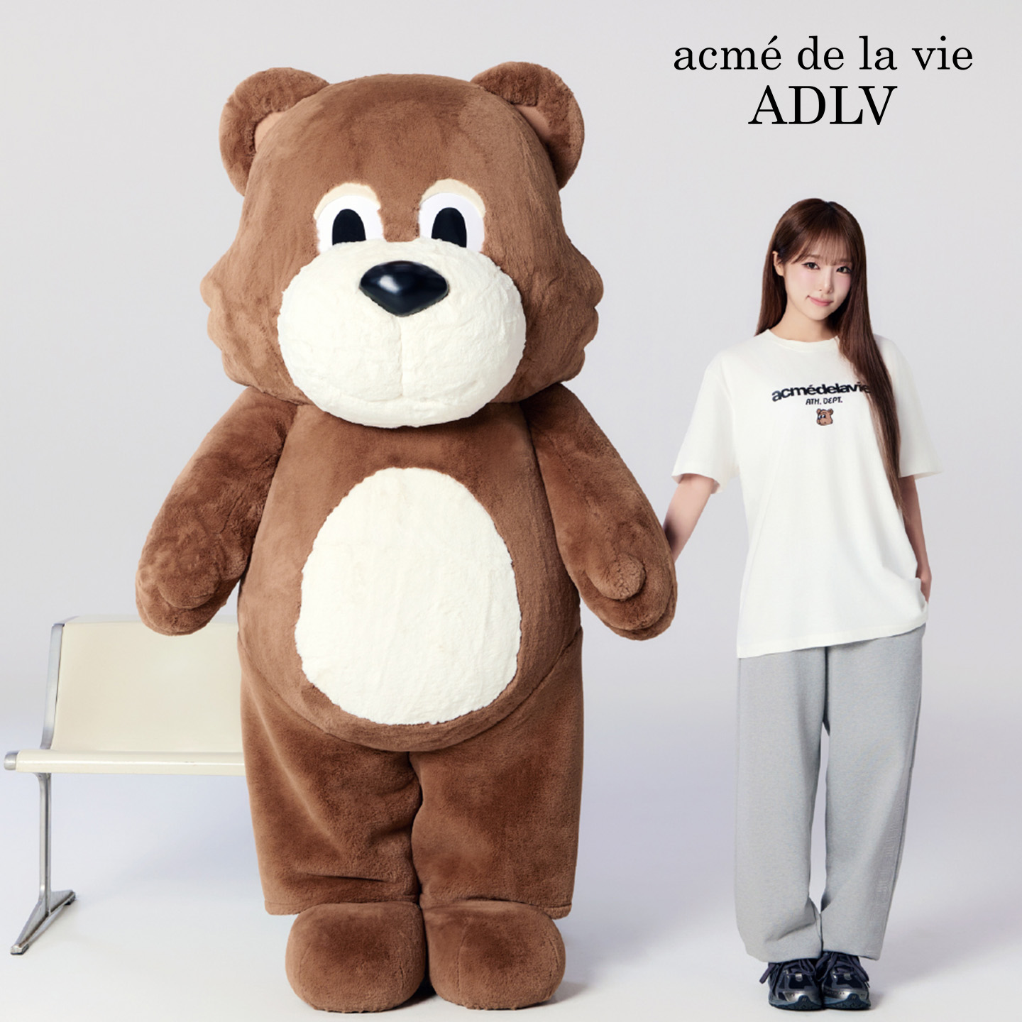 ADLV基础款AC小标短袖T恤