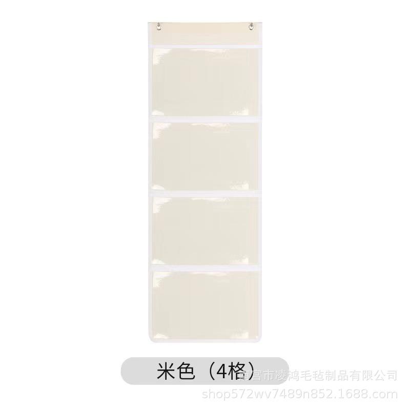 幼儿园作品展示袋画画美术绘画a4儿童透明走廊墙壁收纳挂袋墙挂式