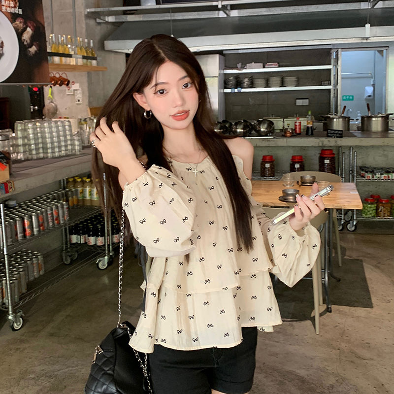 法式2024秋季新款甜美蝴