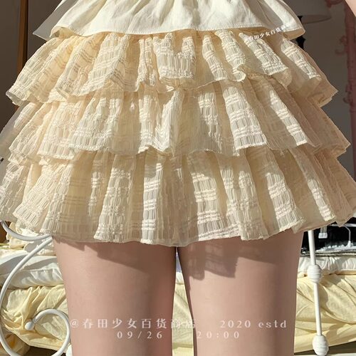 春田少女百货蓬蓬蛋糕裙春季新款