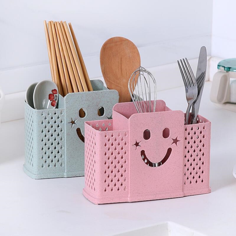 悬挂筷子笼家用厨房筷子笼筷子筒筷子盒多功能塑料沥水收纳筷架可