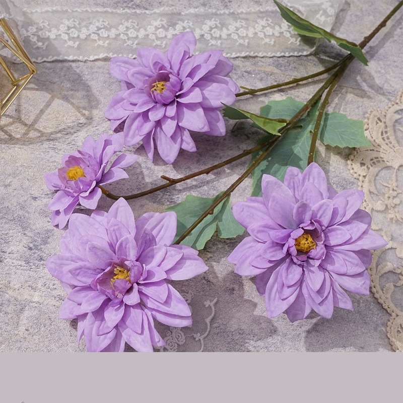 紫色仿真花紫蓝白色多款紫罗兰飞燕草风信子仿真花婚庆插花家居