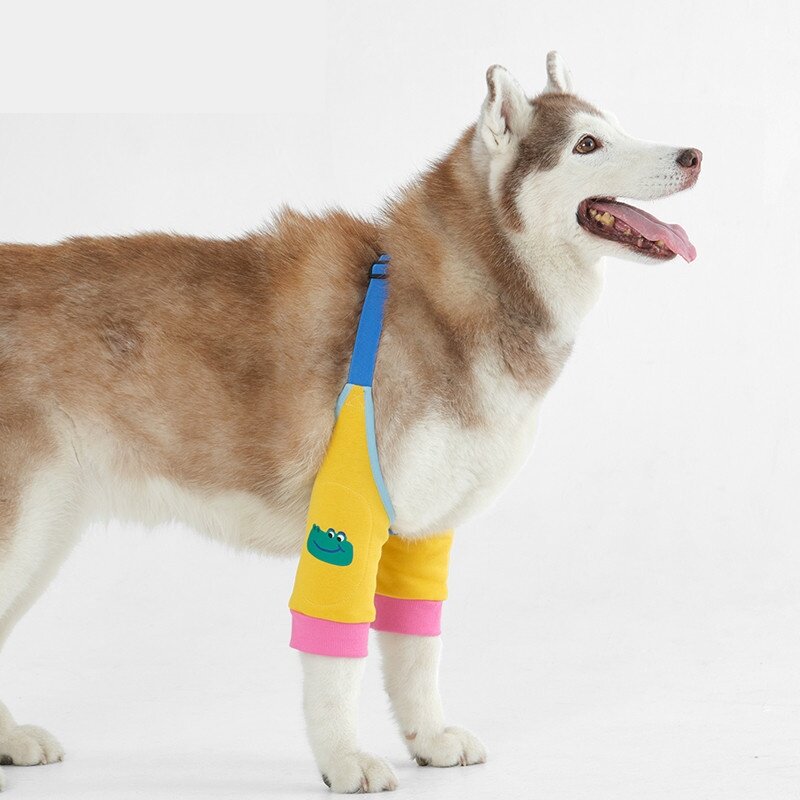 狗狗衣服宠物保护衣服小中大型犬护膝秋冬加厚护肘关节套护肘