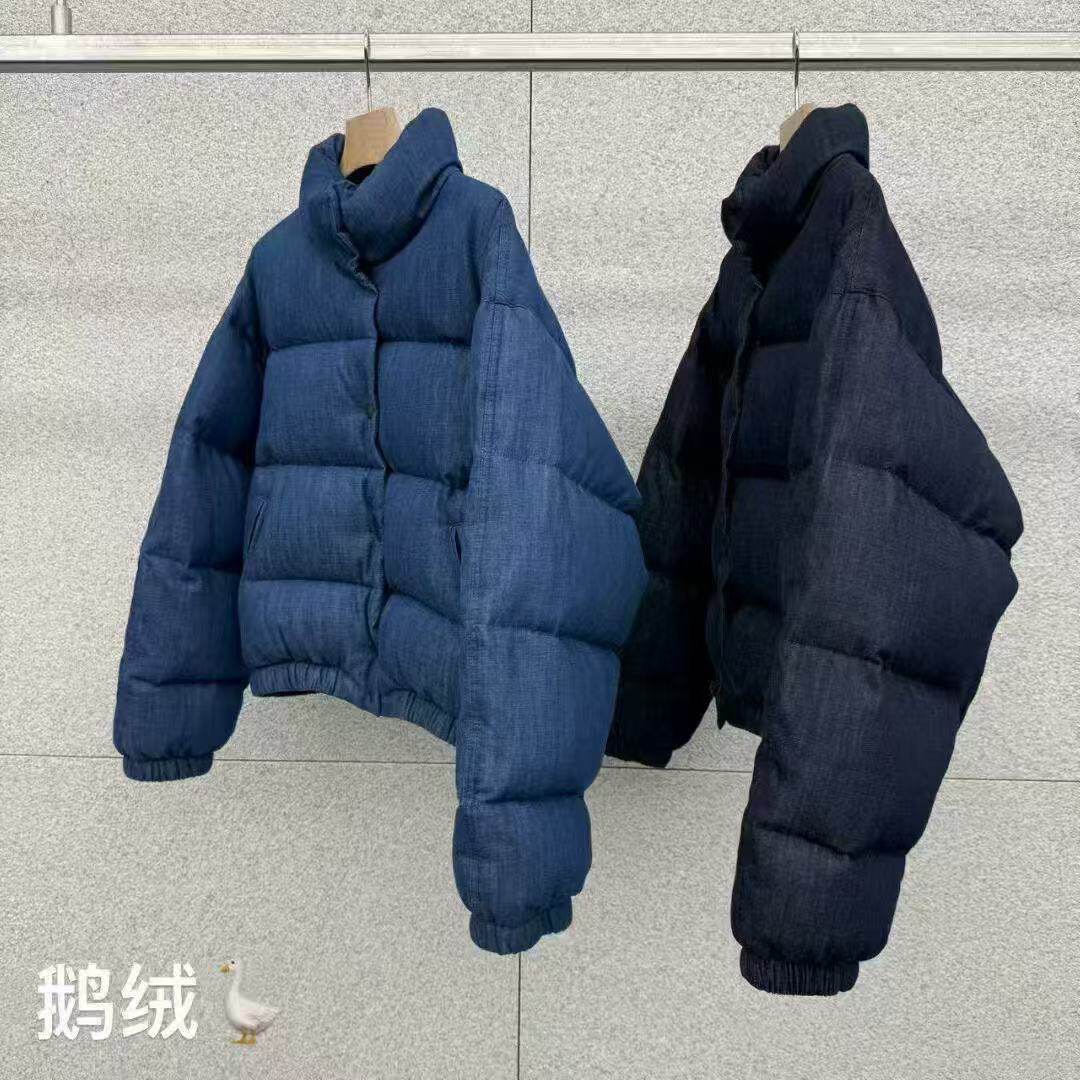 现~韩国东大门正品新款ATTHEBAGEL2025简约风百搭鹅绒羽绒服外套