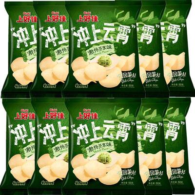 上好佳田园薯片激扬芥末味