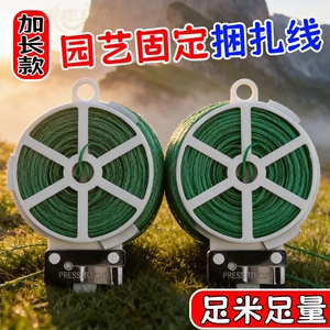 园艺扎线植物爬行藤曼固定器铁丝外包塑防腐蚀捆扎线植物固定器