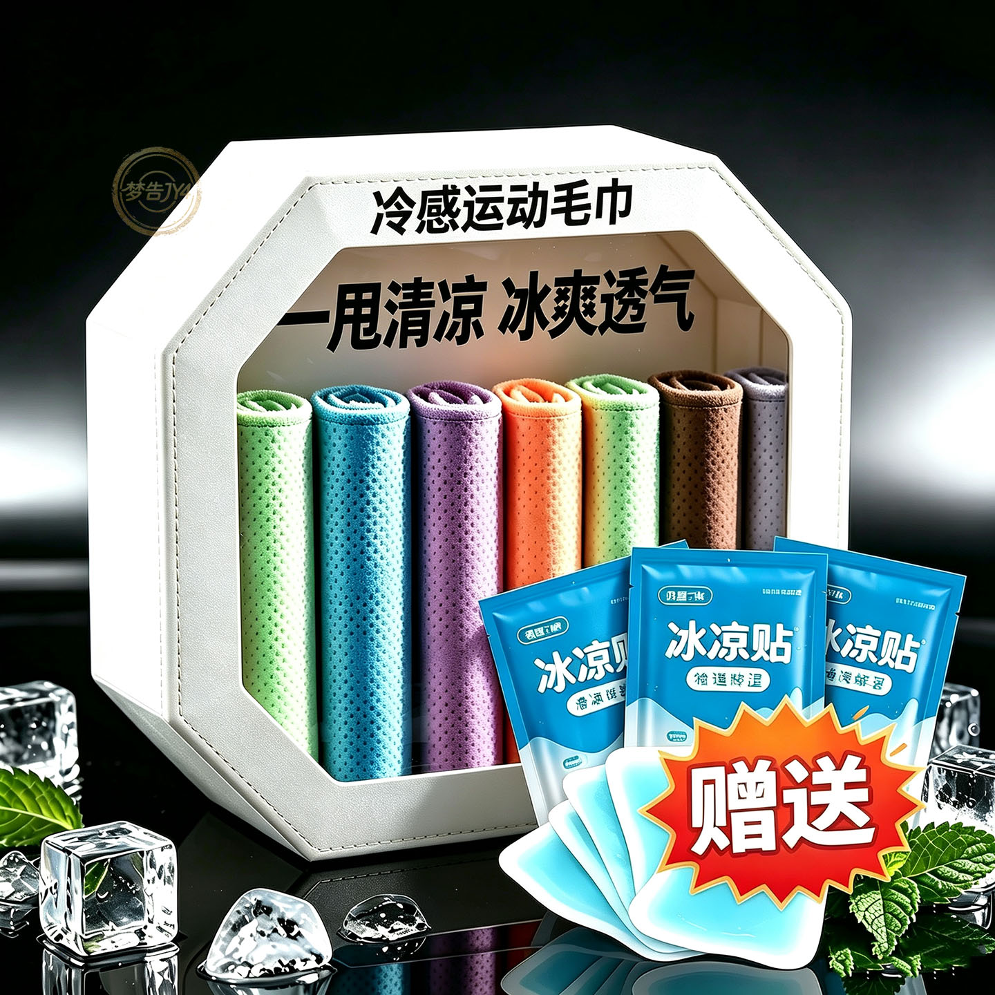 开学季军训速干冰丝毛巾礼盒