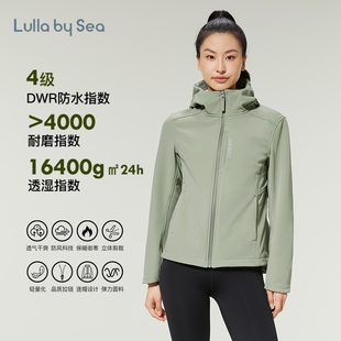 °C Lulla Cityshell Sea 软壳衣加绒商务户外休闲外套