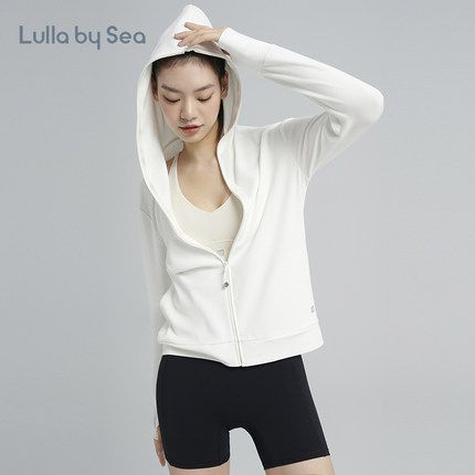 Lulla by Sea | All day拉链外套优可丝连帽宽松跑步春夏防晒卫衣