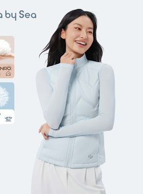 Lightwarm羽绒拼接夹棉马甲户外运动分区保暖背心 | Lulla by Sea
