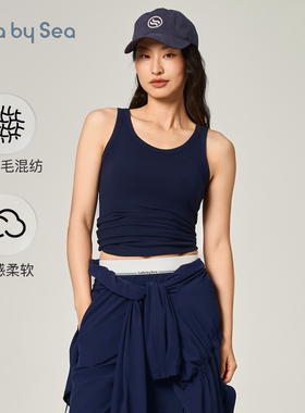 Wonder rib含羊毛罗纹背心打底内搭日常休闲T恤 | Lulla by Sea