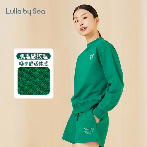 棉质圆领卫衣休闲百搭