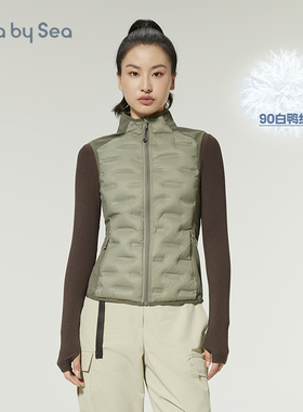 Lulla by Sea| Lightwarm 轻暖羽绒马甲立领户外骑行背心女