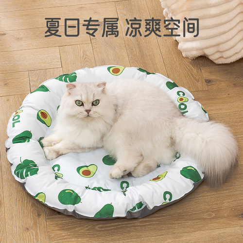 宠物夏天凉垫冰床降温睡觉用凉席
