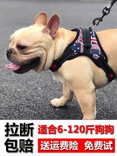 狗狗牵引绳背心式 遛狗绳泰迪柯基法斗中小型犬胸背带狗链子狗背带