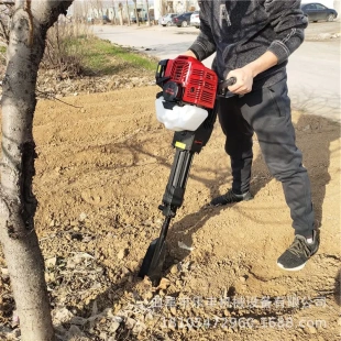 挖苗机 单人操作铲头便携式 挖树机 二冲程带土球汽油移树机 铲式