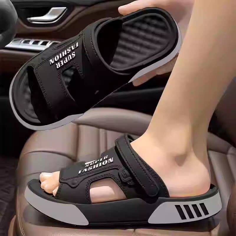 开车拖鞋男款2026新款夏季两穿eva可外穿防滑防臭踩屎感凉鞋男士