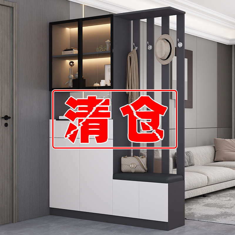 入户玄关柜鞋柜一体轻奢风客厅隔间柜简约现代实木进门屏风置物架,住宅家具,门厅/玄关柜/玄关架,淘宝优惠券,粉丝福利购,淘宝优惠卷
