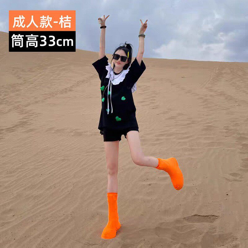 沙漠防沙鞋套 茶卡盐湖鞋套户外装备徒步全包脚套鸣沙山滑沙鞋套