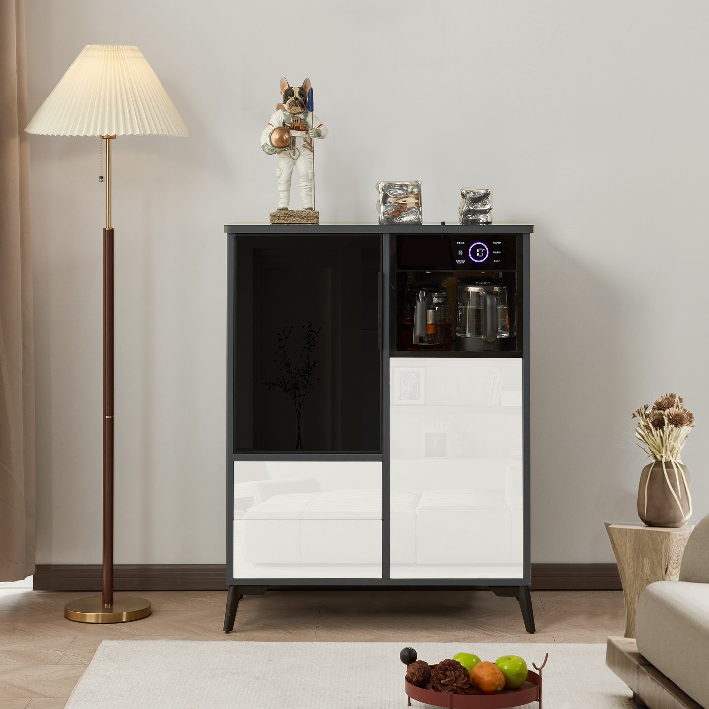 实木茶吧机现代轻奢家用全自动智室泡茶机能语音多功能一体机办公,厨房电器,茶吧机/泡茶机,淘宝优惠券,粉丝福利购,淘宝优惠卷