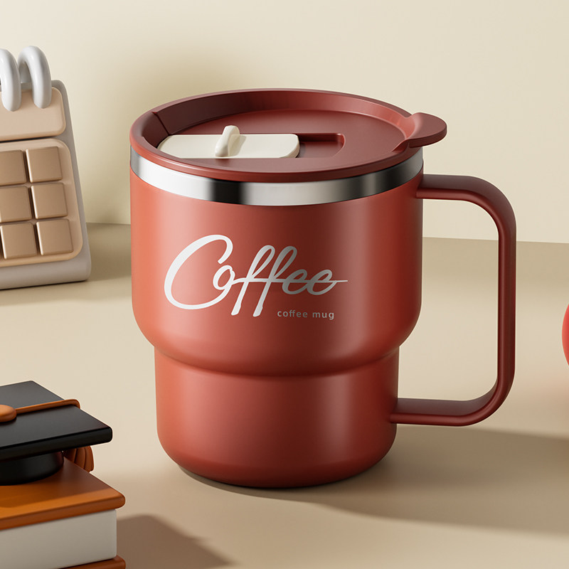 马克杯304不锈钢咖啡杯