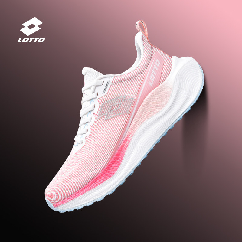 乐途运动鞋跑步鞋女春季新款网面训练轻便缓震竞速正品舒适跑鞋女