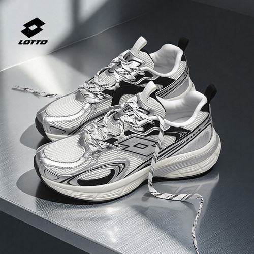 乐途休闲老爹鞋秋季厚底运动鞋