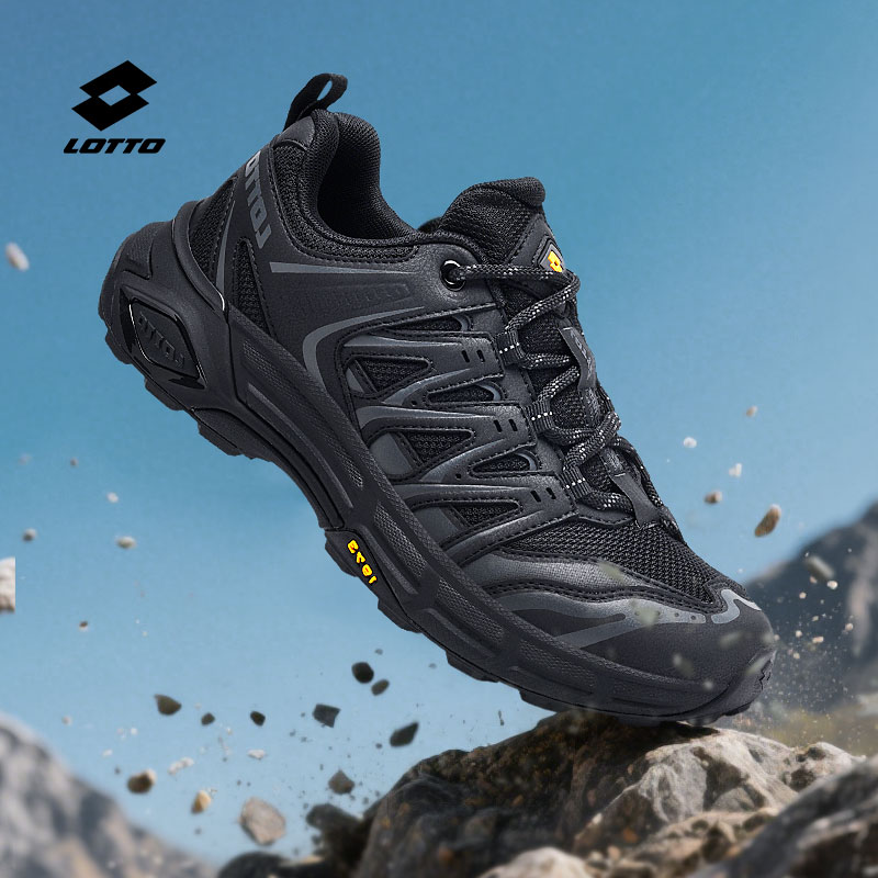 乐途防滑耐磨越野户外登山鞋男