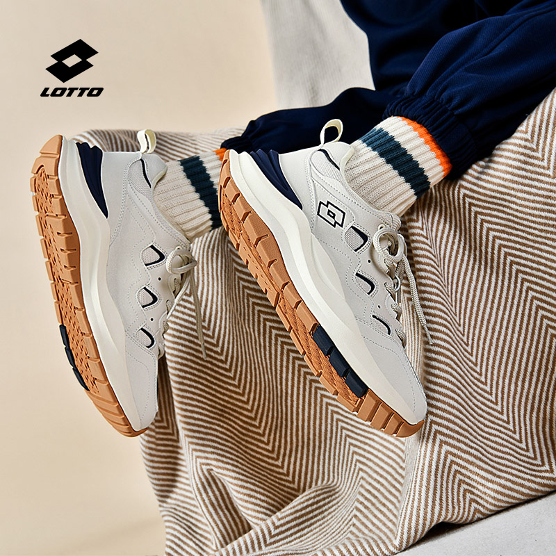 乐途休闲透气运动鞋老爹鞋男