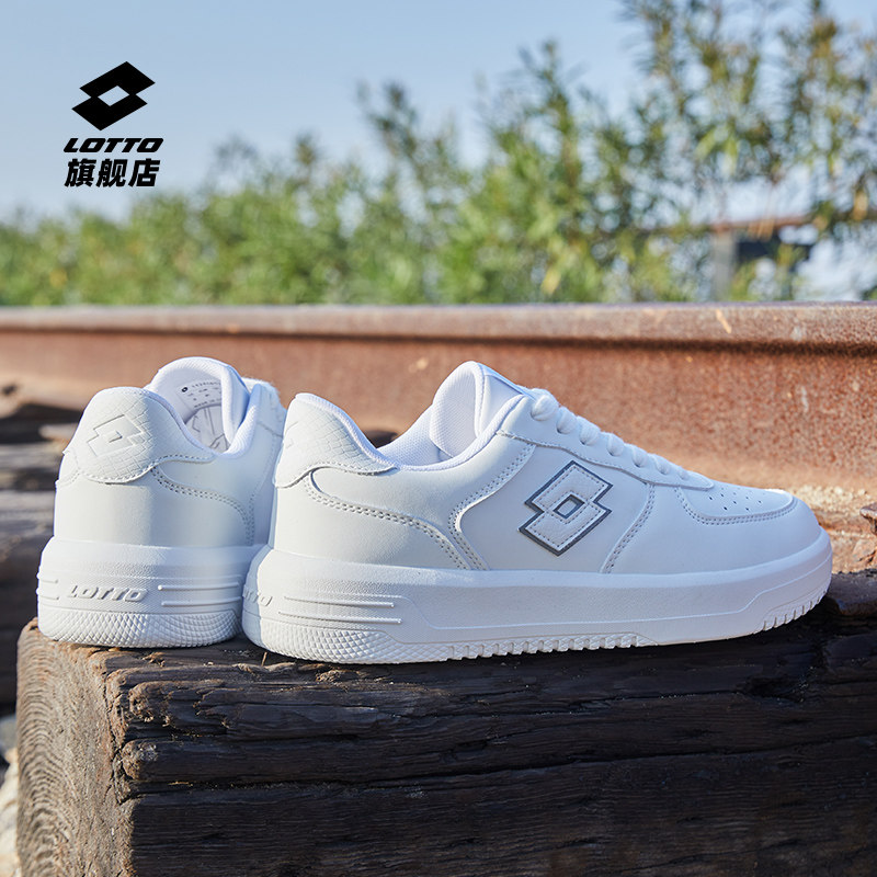 乐途运动休闲鞋板鞋男2024春季新款小白鞋透气轻便低帮百搭情侣女