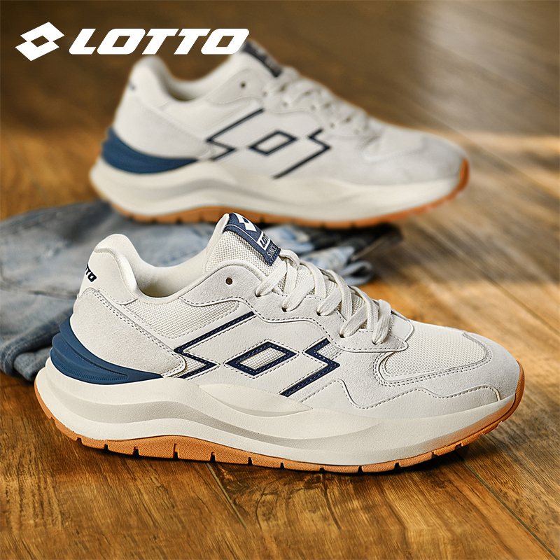 乐途透气厚底轻便运动休闲老爹鞋