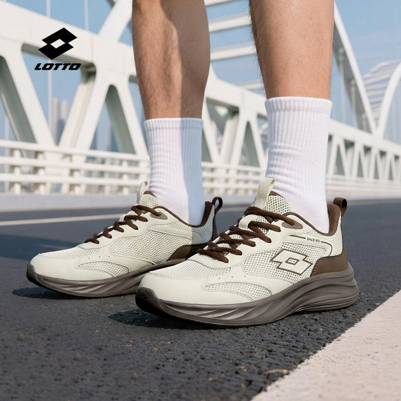 乐途男鞋2026夏季新款运动鞋网面透气休闲鞋跑鞋男款防滑跑步鞋子