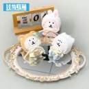 娃岛联萌棉花娃娃10cm娃衣自嘲熊着替呼噜小夜曲毛茸茸软萌帽套装