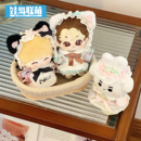 娃岛联萌x梦想实验室棉花娃娃10cm娃衣自嘲熊着替午后茶话会裙子