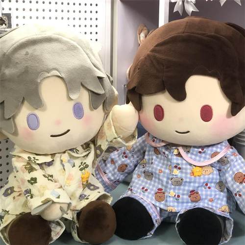 棉花娃娃40cm娃衣懵懵入睡现货