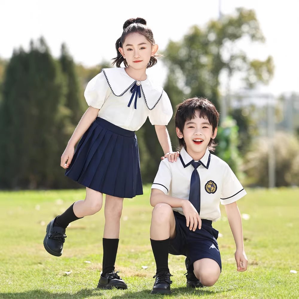 六一儿童演出服夏季幼儿园毕业照班服小学生朗诵合唱比赛表演服装