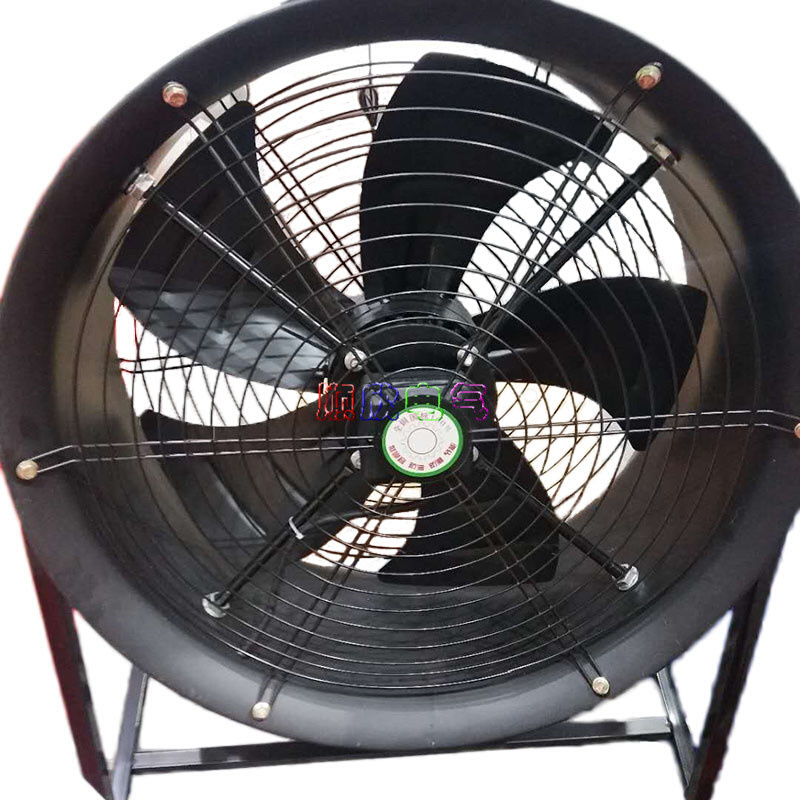 方形百叶YdWF4E-250 外转子轴流风机 高筒式环保风机 防油防潮220